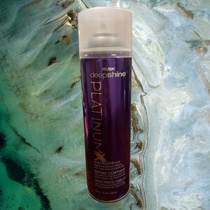 Rusk Deepshine Platinum Hairspray 10.2 oz
